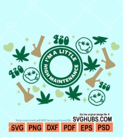 Weed wrap Starbucks svg