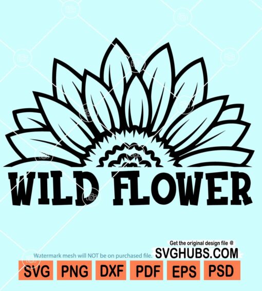 Wild flower svg