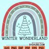 Winter wonderland svg