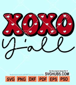 XOXO Y'all svg