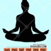 Yoga pose svg