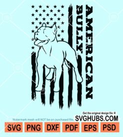 American bully svg