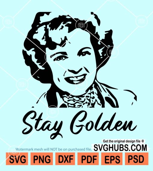 Betty White SVG