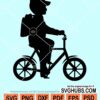 Bike boy svg