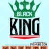 Black king svg