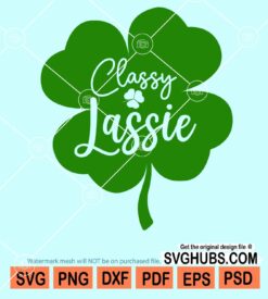 Classy lassie svg