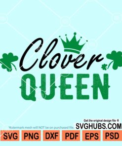 Clover queen svg