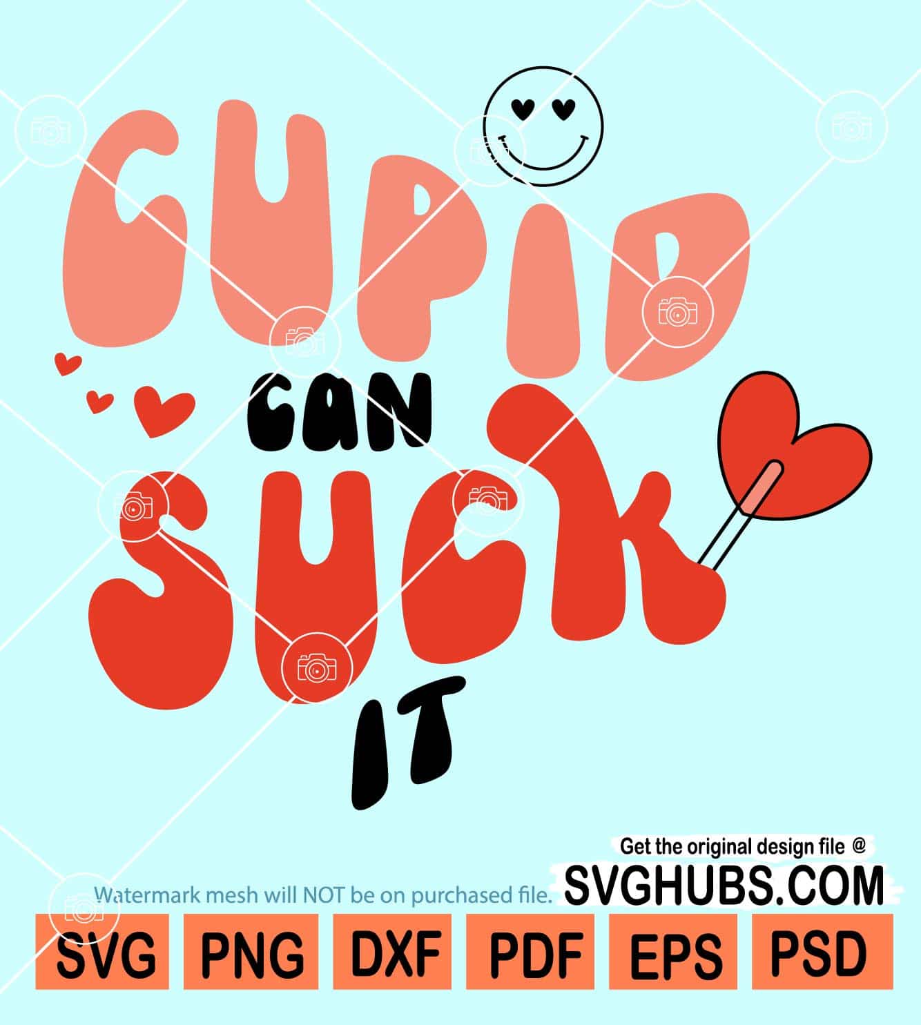 Cupid can suck it svg, Sarcastic svg, Funny Valentine's Day quote svg, Anti  Valentines Day Shirt svg