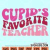 Cupid's favorite teacher svg