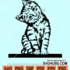 Cute kitten svg