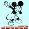 Dabbing Mickey SVG