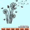 Dandelion flower svg