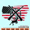 Deer Hunting flag svg