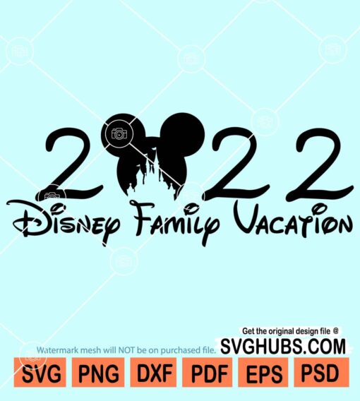 Disney family vacation svg