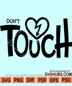 Don't touch svg