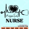 Essential nurse svg