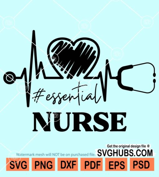 Essential nurse svg
