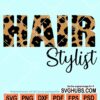 Hair stylist svg