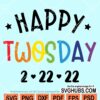 Happy twosday svg