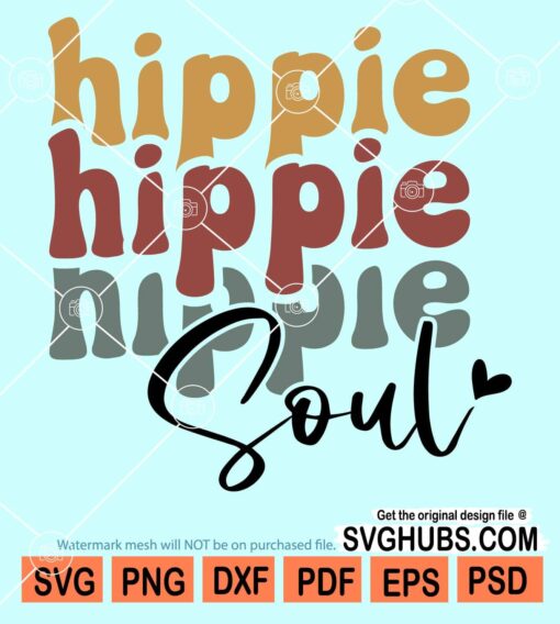 Hippie soul svg