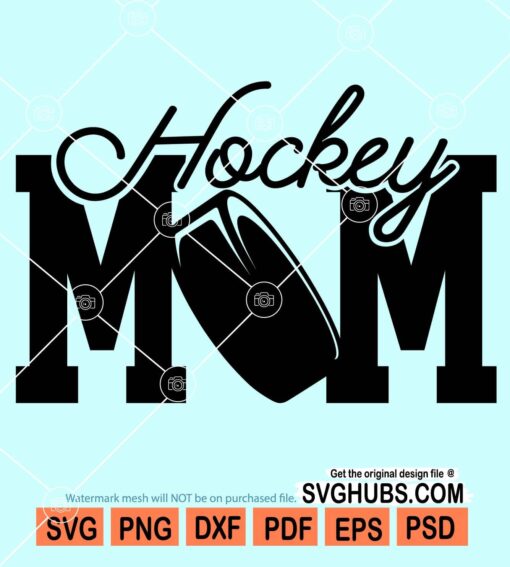 Hockey mom svg