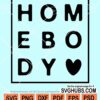 Homebody svg