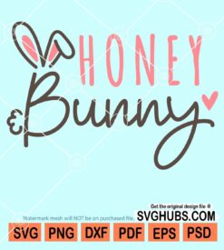 Honey bunny svg