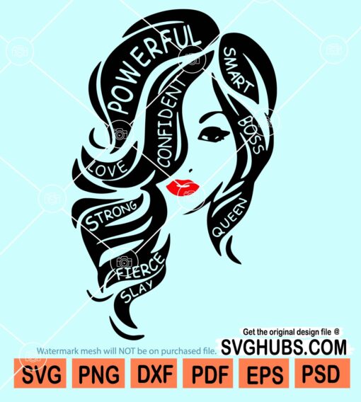 I am woman SVG