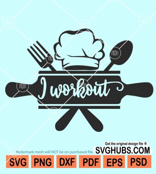 I work out svg