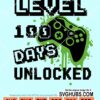 Level 100 days unlocked svg