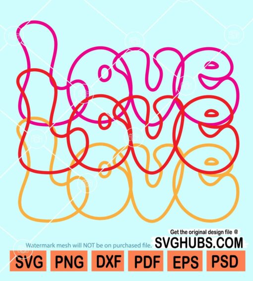 Love svg