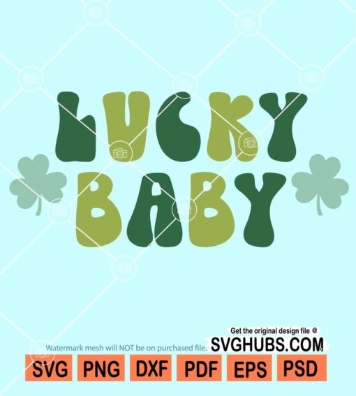 Lucky baby svg