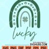 Lucky rainbow svg