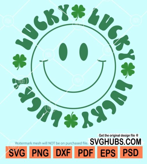 Lucky smiley svg