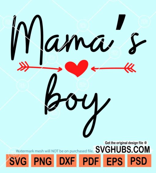 Mama's boy svg