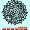 Mandala lotus svg