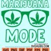 Marijuana mode svg