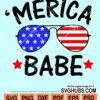 Merica babe svg