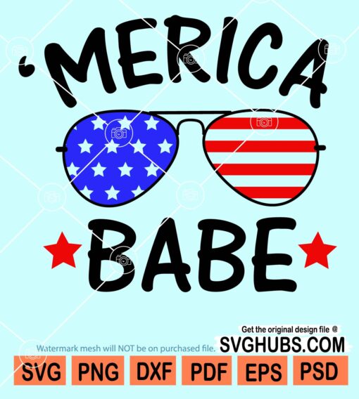 Merica babe svg