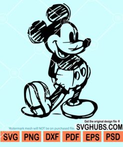Mickey mouse SVG