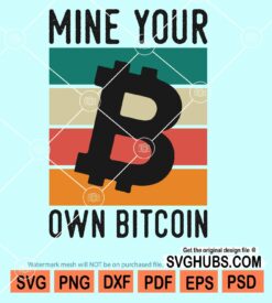 Mine your own bitcoin svg