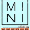 Mini svg