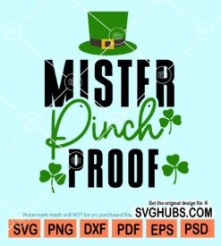 Mister pinch proof svg