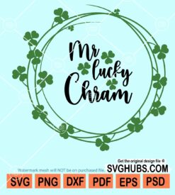 Mr. Lucky charm svg