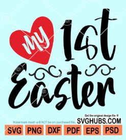 My first easter svg