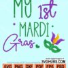 My first mardi gras svg