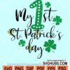 My first st Patrick's day svg