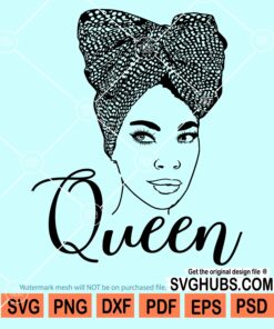 Nubian queen svg