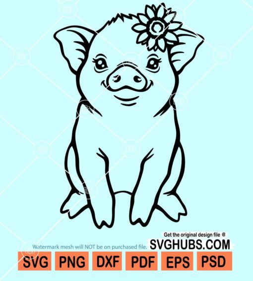 Pig svg