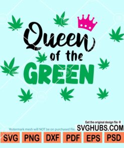 Queen of the green svg